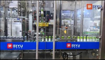 China 22000 blikjes / uur Can Sleeve Labeling Machine Can Sleeve Labeler Voor Vietnam Coconut Water Beverage Productie Lijn Klantenwebsite Te koop