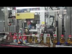 0319 36000BPH high-speed sleeve labeling machine for bottled iced black tea beverage production lin