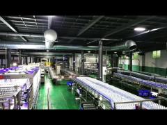 48,000 bottles per hour bottled water production full line including water treatment system and blow