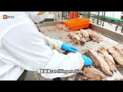 Can filling machine for Ocean Family canned tuna production line