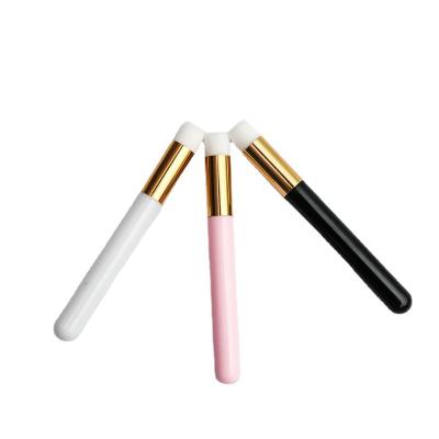 China Beauty Paint Tools New Design Nail Polish Round Push Mini Nail Brush Wooden Brush for sale