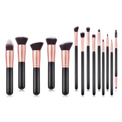 China Face Personalized Makeup Brush 14 Pieces Makeup Brush Set Cosmetic Makeup Brushes for sale