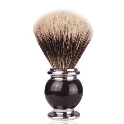 China Shaving Brush Boar Bristle Hair Shaving Brush Badger Color Hair Beard Brush for sale