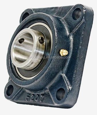 China Best Machinery Price 4 Bolt Inch UCF207-22 Pillow Block Bearing for sale