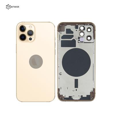 China Golden Bitwier Phone 12 Pro , Pro Max 12 Housing For iphone 12 Pro Back Housing Original for sale