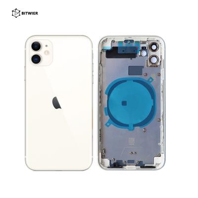 China iPhone 11 White Housing Back Gold Bitwier Phone Housing 11 Housing Price for sale