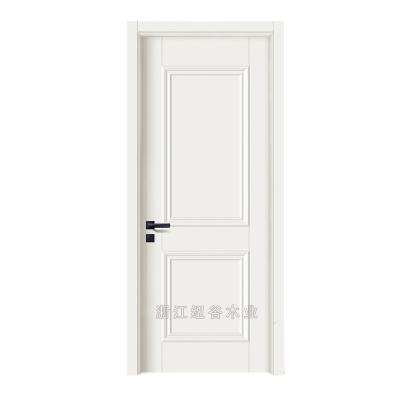 China Latest Design NW-WP06 Modern Cheap Wooden Room Interior Door for sale