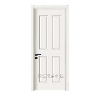 China Newgood-004P 20 x 80 White Laminate Four Panel Modern Interior Cabinet Doors for sale