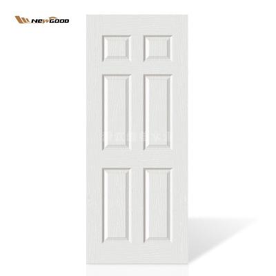 China Modern NW-002 Molded White Wood Primer Door Skin for sale