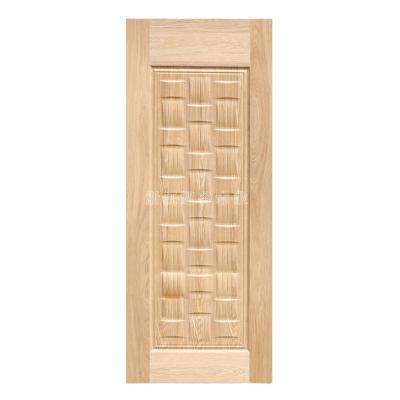 China Modern NW-003 Engineered White Oak Laminate Interior Door Cladding Panel for sale