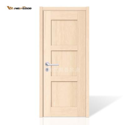 China Modern 2 Panel Painting New Shaker Door Interior Wood for sale