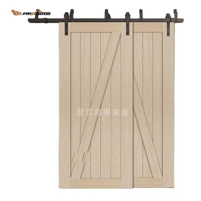 China Newgood Modern Sliding Door Curtain Custom Door Slabs Shaker Door for sale