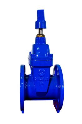 China Resilient Soft Seat F4 Gate Valve DIN3352 F4 Cast Iron Non Rising Stem for sale