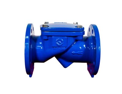 China OEM Rubber Seat Cast Iron Check Valve With Counterweight Corrosion Resistant for sale