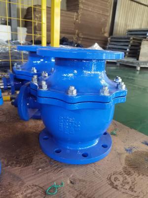 中国 Flange End Connection Ductile Iron Ball Valve Suitable For Various Pressure Ratings 販売のため