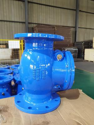 中国 Water / Steam / Oil / Gas Swing Type Cast Iron Check Valve PN10 - PN16 125lb - 150lb 5K-10K 販売のため