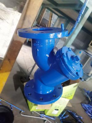 中国 Water / Steam / Oil Media Y Strainer Valve Flanged Connection Durable Design 販売のため