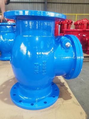 중국 PN10 Pressure Cast Iron Check Valve -20C To 120C EN1092 / BS4504 / ANSI B16.5 / JIS B2212 판매용