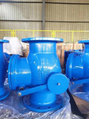 Κίνα Cast Iron Check Valve With Counter Weight Water / Steam / Oil / Gas PN10 - PN16 προς πώληση