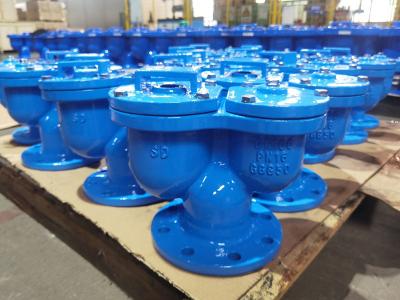 China Flanged Double Orifice Air Valve Optimal Choice For -20C To 120C Temperature Control zu verkaufen