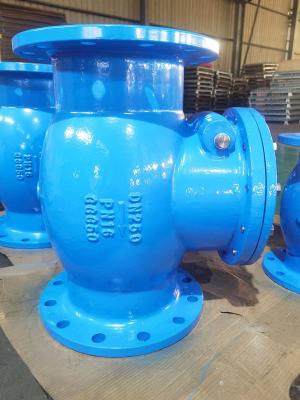 中国 Industrial Grade Swing Check Valve DN50 - DN300/2 -12 PN10 - PN16 / 125lb - 150lb / 5K-10K 販売のため