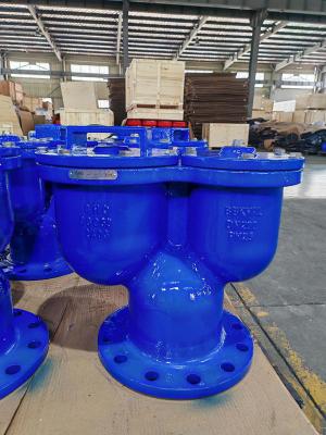 China SS304 Sealing Double Orifice Air Valve For Water / Steam / Oil / Gas Flanged End Type for sale