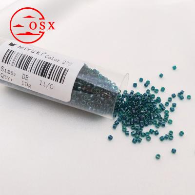 China Factory Wholesale Colorful Good Quality 11_0 Delicas Miyuki Beads For Jewelry Making Yiwu OSX From Amazon Miyuki Jewelry Hot Sell And Jewelry Beads for sale