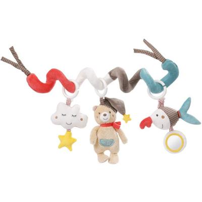 China Surround Custom Newborn Baby Plush Stuffed Bed Cot Roll Up Cot Newborn Toys Soft Doll Stuffed Animal Stuffed Toys for sale