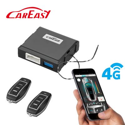 China Two Way Communications 4G GPS/GSM/GPRS Smartphone APP Two Way Car Alarm Working with Remote Control Aftermarket for sale