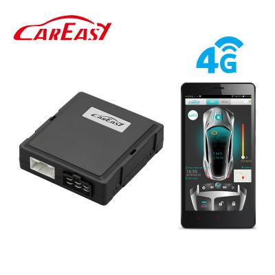 China Two Way Communications CarEasy Smartphone 4G GPS/GSM Two Way Car Alarm with Remote Engine Starter for sale