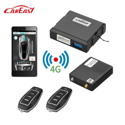 China Two Way Communications CarEasy 4G GPS/GSM Car Alarm System Working with Remote Control and Smartphone APP for sale