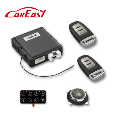 China Passive Keyless Smart Car Keyless Entry PKE Keyless Entry Push Button Start System With Remote Engine Start And Shock Sensor for sale