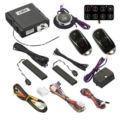 China Passive Keyless Entry PKE Entry System Push Button Engine Start Stop Starter PKE Remote Car Alarm With Remote For Chevrolet for sale