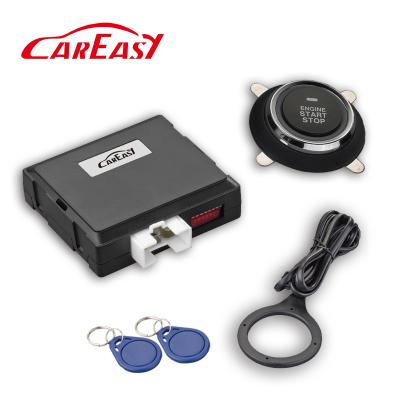 China Push Button Engine Start Stop Push Button Engine Start System with RFID Transponder Engine Immobilizer and Remote Start via OEM Remote or Car Alarm for sale