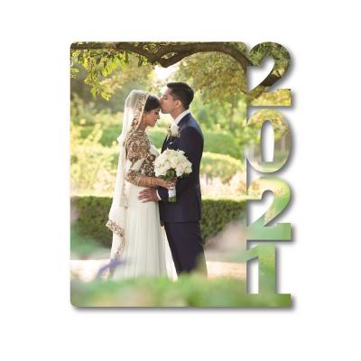 China DYE Sublimation Heat Press 2021valentine's day gift for new sublimation design sublimation MDF photo frame photo panel photo pad with LOVE for sale