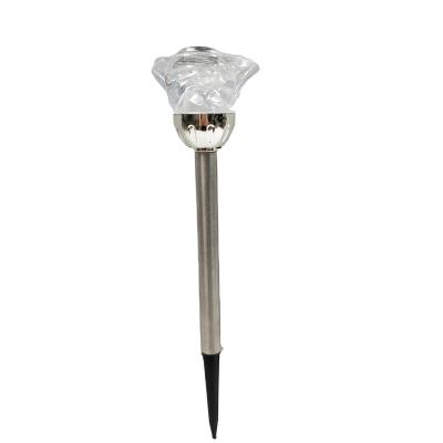 China Hot Selling Outdoor Good Quality Garden Rose Stick Garden Outdoor Led Solar Light for sale