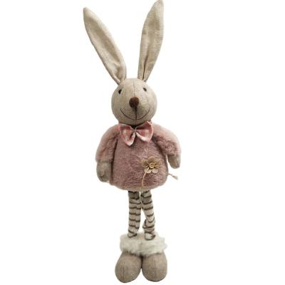 China Febric New Sale Modern Well Type Plush Rabbit Stuffed Bunny Easter Decoration for sale