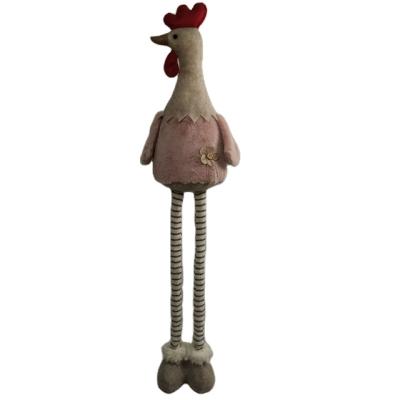 China Modern Latest Design Chicken Plush Toys Make Your Own Stuffed Rooster Easter Decoration for sale