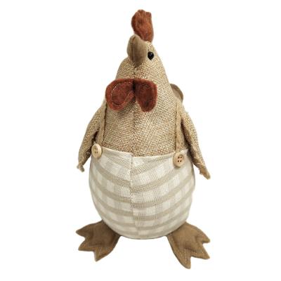 China Various Good Quality Modern Special Hot Sale Rooster Easter Chicken Stuffed Decoration for sale