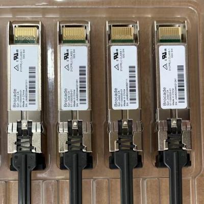 China 57-1000485-01 32Gbps Brocade Shortwave Fiber Channel Singlemode Fiber 100m 850nm LC Connector SFP+ Transceiver Module 32gb for sale