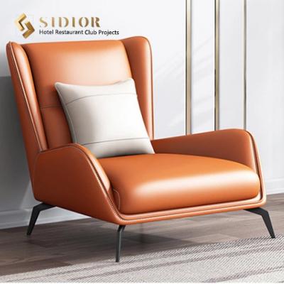 China ODM PU Leather Modern Leisure Chair for sale