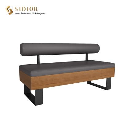 China 100cm Length Restaurant Booth Sofa for sale