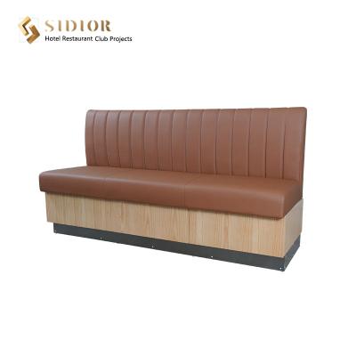 China Two Seater American Diner Style Bench Seating 100cm Length ODM OEM for sale