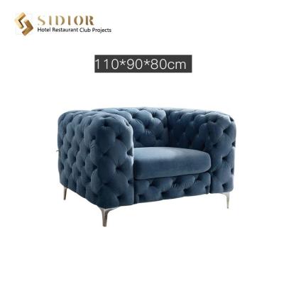 China 80cm Höhen-Armlehnen-einzelnes modernes gepolstertes Sofa zu verkaufen