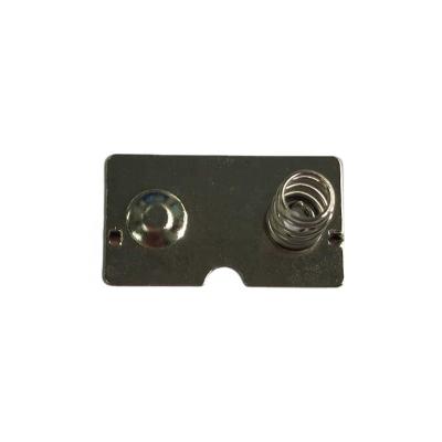 China Apartment ; Leaf ; Bronze Plate Factory Metal AA Battery Spring Contact Sheet Metal Clip for sale