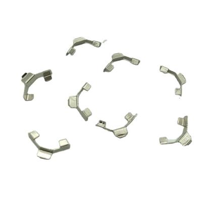 China Silver Brass/Phosphorus/Stainless Steel Custom Gold Plating Battery Contact Leaf Spring HuiHui 1147-1 for sale