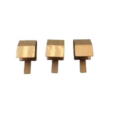 China High Quality Brass / Phosphor Copper / Mn Huihui1140 PCB Mounted Contact Leaf Spring for sale