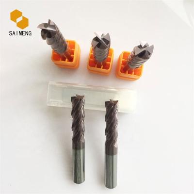 China Diameter 14*35*14*100*4 CNC Carbide Process End Mill For Cutting Steel for sale