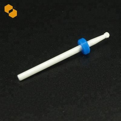 China White Ceramic Ball Shape Manicure Cuticle Nail Drill Bits Dental Desk Clean for sale