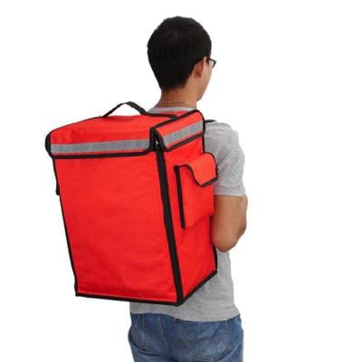 China Waterproof Customize Motorcycle Bike Thermal Insulated Food Pizza Delivery Bag Backpack for sale